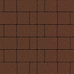 Тротуарная плитка Steinrus Новый город Лион коричневый, native, 60 мм – 2