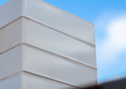 Кирпич облицовочный Белоснежный сатин Премиум одинарный гладкий М175 Красная Гвардия – 7