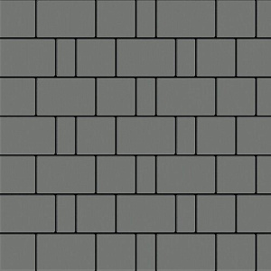 Тротуарная плитка Steinrus Бельпассо серый, гладкая, 40 мм – 2