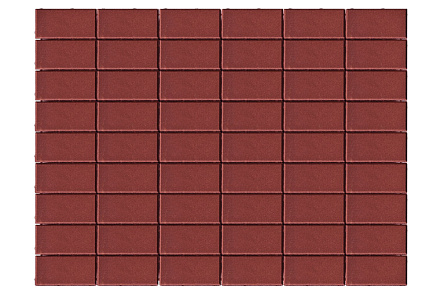 Тротуарная плитка 342 МЗ Брусчатка 200х100х40 красная – 2