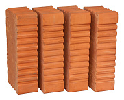 Кирпич строительный полнотелый одинарный М-150 рифленый Смоленский КЗ – 6