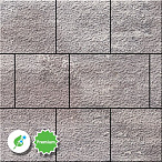 Тротуарная плитка Steinrus Инсбрук Ланс ColorMix Умбра, Old-Age, 60 мм – 2