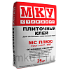 Клей плиточный МС плюс МКУ 25 кг  – 1