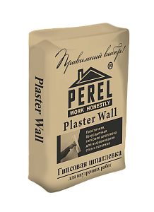 0667 Plaster wall Серая Шпаклевка гипсовая PEREL, 25 кг – 1