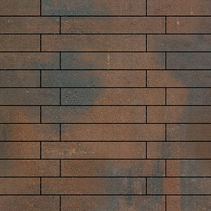 Тротуарная плитка Steinrus Кроссбар Хэви ColorMix Штайнрус, гладкая, 100 мм – 2