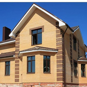 Кирпич облицовочный слоновая кость полуторный Терекс гладкий – 3