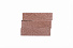 Кирпич гиперпрессованный одинарный Коричневый Топаз рустированный ложок СПК – 2