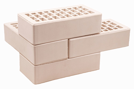 Кирпич облицовочный белый жемчуг одинарный гладкий М-175 УС Воротынский кирпич – 7