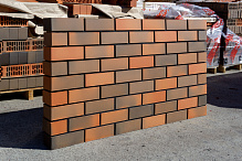 Кирпич облицовочный Flash Аккорд полуторный гладкий М175 Красная Гвардия – 2