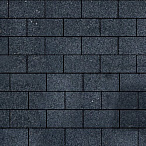 Тротуарная плитка Steinrus Прямоугольник, Неро, BackWash, 40 мм – 2