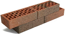 Кирпич облицовочный баварская кладка одинарный кора дуба с песком М-150 Браер – 5