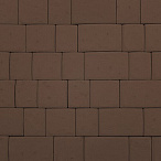 Тротуарная плитка Steinrus Инсбрук Инн коричневый, гладкая, 60 мм – 2