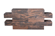 Кирпич гиперпрессованный одинарный Бронзовая Слюда гладкий СПК – 6