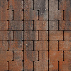 Тротуарная плитка Steinrus Инсбрук Альт Дуо ColorMix Рей, гладкая, 40 мм – 2