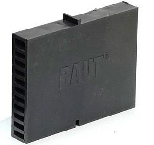 Вентиляционно-осушающая коробочка BAUT чёрная 80х60х10 – 1