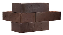 Кирпич облицовочный Флеш Графит одинарный Сахара М-150 Магма – 8