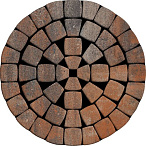 Тротуарная плитка Steinrus Классико Нео Colormix Рей, гладкая, 60 мм – 2