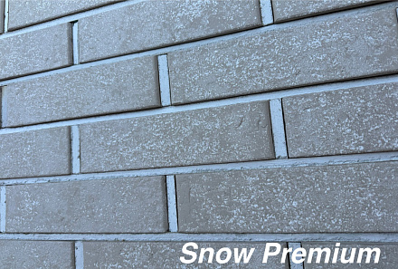 Кирпич облицовочный Snow Premium одинарный Красная гвардия – 1