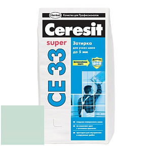Затирка для узких швов Ceresit CE33 Super №64 мята 2 кг – 1