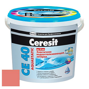 Затирка эластичная Ceresit CE А 40 розовая 2 кг – 1