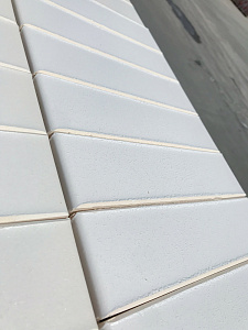 Кирпич облицовочный Белоснежный сатин Премиум одинарный гладкий Красная Гвардия – 6