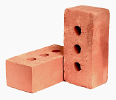 Кирпич строительный полнотелый с тех.пустотами полуторный М-175 гладкий Тульский №1 – 2