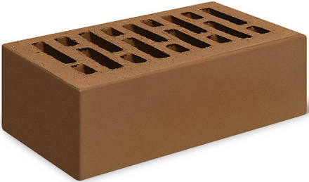 Кирпич облицовочный коричневый полуторный гладкий М-175 Строма – 1