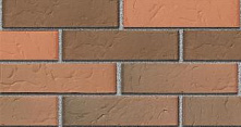 Кирпич облицовочный баварская кладка Бордо одинарный Терра М-150 Браер – 2