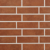 Плитка фасадная клинкерная Stroeher KERAVETTE SHINE 841 rosso гладкая  глазурованная NF8, 240x71x8 – 1