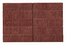 Кирпич облицовочный терракотовый одинарный бархат ЖКЗ – 2