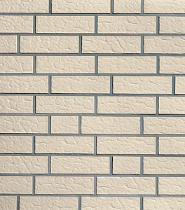 Кирпич клинкерный облицовочный Roben Island perlweiß NF рельефный 240х115х71 – 1