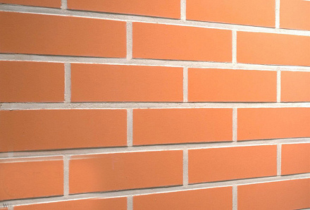 Плитка фасадная клинкерная Feldhaus Klinker R220DF9 Terracotta liso гладкая, 240x52x9  – 2