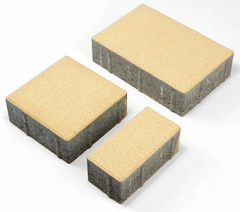 Тротуарная плитка Старый город Ландхаус песочный 80/160/240х160х60 – 8