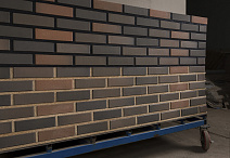 Кирпич облицовочный Флеш Асфальт одинарный М200 VOLGABRICK – 3