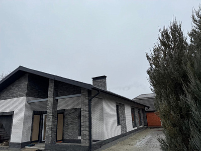 Кирпич гиперпрессованный одинарный Белый Кварц гладкий СПК – 7