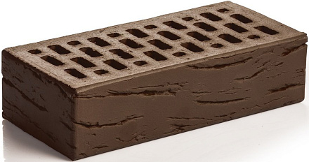 Кирпич облицовочный шоколад одинарный Антик М-150 Магма – 1