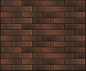 Кирпич облицовочный красный одинарный Флеш руст – 7