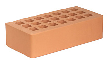 Кирпич облицовочный персик одинарный гладкий ЖКЗ – 3