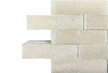 Кирпич гиперпрессованный одинарный Лунный Камень гладкий СПК – 2