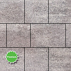 Тротуарная плитка Steinrus Инсбрук Ланс ColorMix Умбра, native, 60 мм – 2