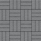 Тротуарная плитка Steinrus Паркет серый, Old-Age, 60 мм – 2