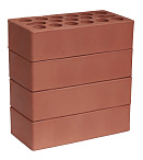 Кирпич облицовочный терракот светлый одинарный гладкий М-150 УС Керма – 7