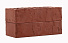Кирпич облицовочный бордо одинарный терра М-150  Браер – 7
