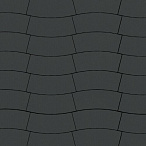 Тротуарная плитка Steinrus Аксио черный, гладкая, 80 мм – 2