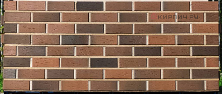 Кирпич облицовочный Нева полуторный Горизонтальный Руст М200 VOLGABRICK – 6