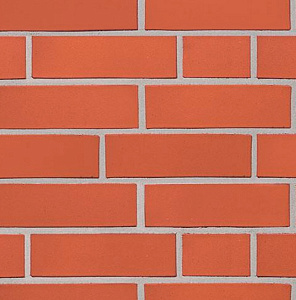 Кирпич облицовочный красный одинарный гладкий М-150 НЗКМ – 2