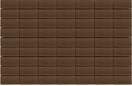 Тротуарная плитка Прямоугольник 200х100х40 коричневый – 2