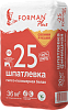 Шпатлевка гипсо-полимерная финишная Forman 25 белая, 20 кг – 1