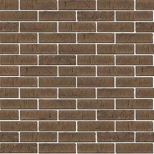 Кирпич облицовочный Темно-коричневый полуторный скала ЖКЗ – 2
