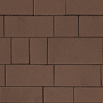 Тротуарная плитка Steinrus Инсбрук Тироль коричневый, гладкая, 60 мм – 2